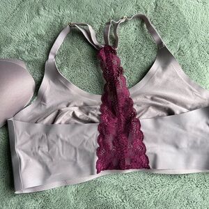 Knix purple Lace Bra